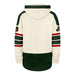 47 Brand Sweatshirts Adult Minnesota Wild '47 Cream OTH Puck Drop Dual Lacer Hooded Sweatshirt - Men's