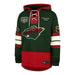 47 Brand Sweatshirts Adult Minnesota Wild '47 Green OTH Puck Drop Dual Lacer Hooded Sweatshirt - Men's