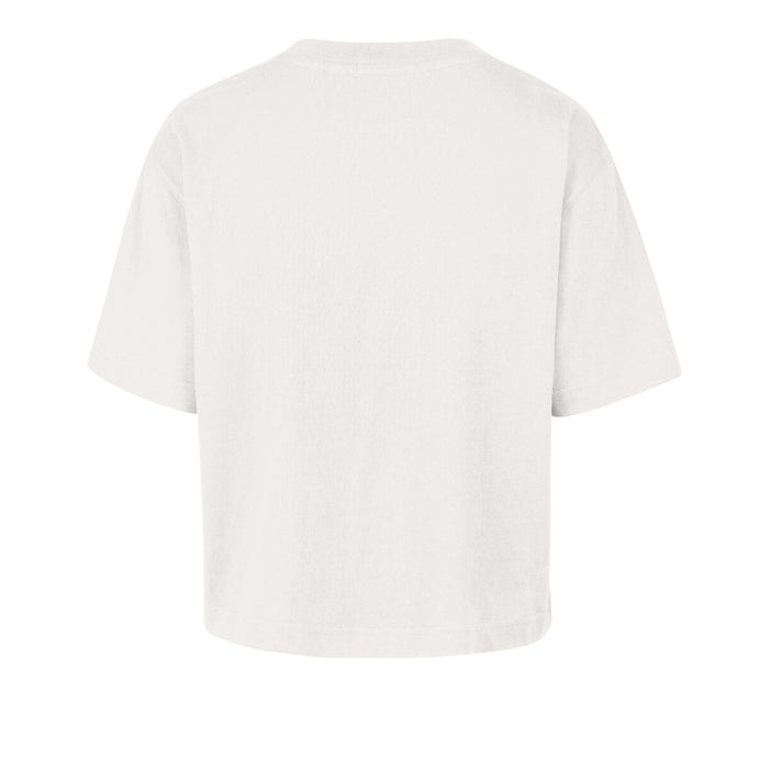 Adult Minnesota Twins '47 Gray Sandstone Shale Reed City Short Sleeve Crop Shirt - Women's