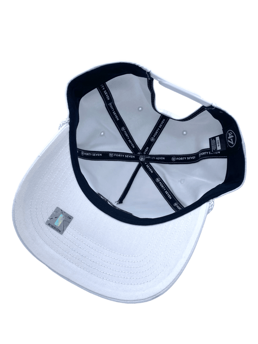 '47 Snapback Hat Minnesota Timberwolves '47 White Hitch Adjustable Snapback Hat