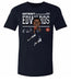 Adult Anthony Edwards Minnesota Timberwolves 500 Level Navy Cartoon Passing T-Shirt - Men's