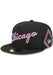 New Era Cap Co. Sized Hats NBA New Era Chicago Bulls Black 2025/26 City Edition 59FIFTY Fitted Hat - Men's