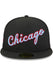 New Era Cap Co. Sized Hats NBA New Era Chicago Bulls Black 2025/26 City Edition 59FIFTY Fitted Hat - Men's