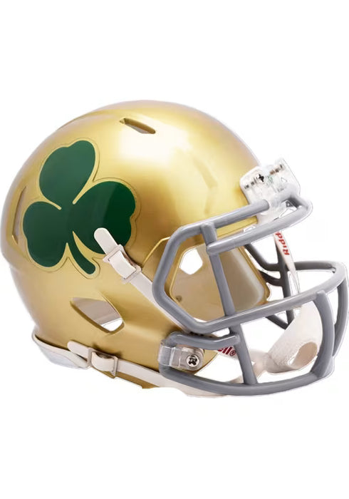 Notre Dame Irish Shamrock Alternate Speed Mini Helmet