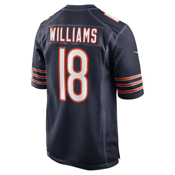 Adult Caleb Williams Chicago Bears NFL Nike Navy Game Jersey - Men's