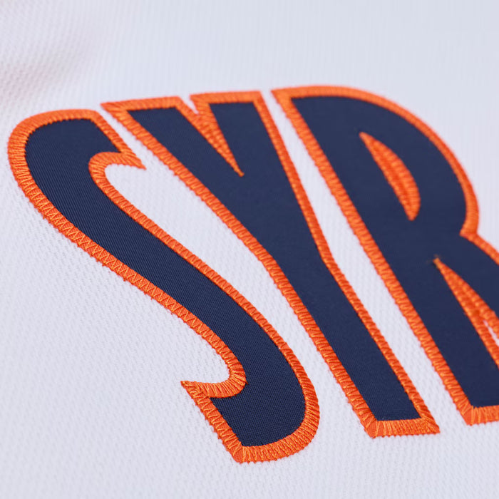 Adult Carmelo Anthony Syracuse Orange Mitchell & Ness White 2003 Throwback Authentic Jersey - Men's