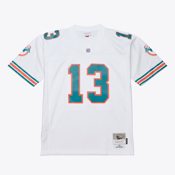 Adult Dan Marino Miami Dolphins Mitchell & Ness NFL 1994 White Throwback Jersey - Men's