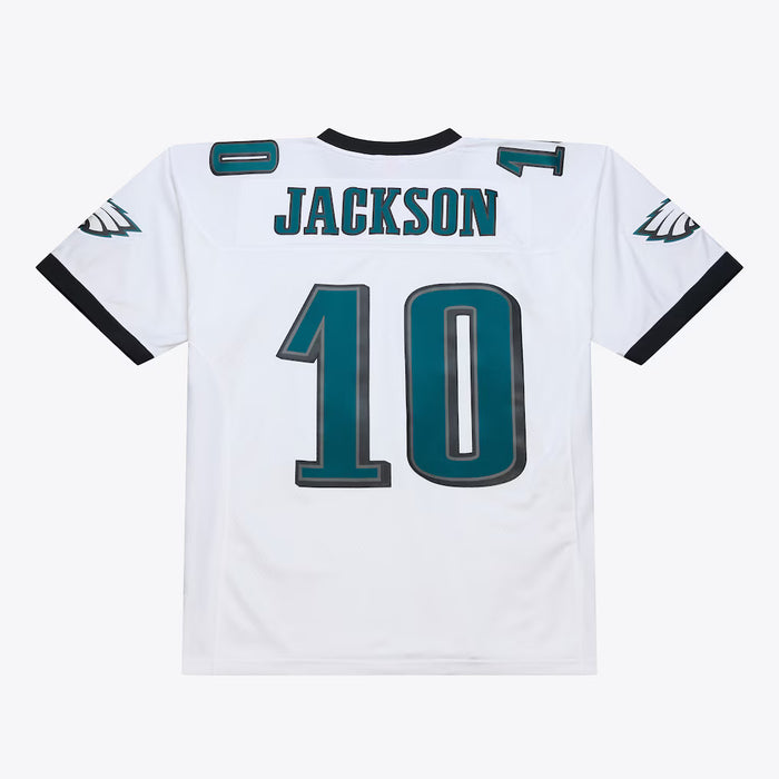 Adult DeSean Jackson Philadelphia Eagles Mitchell & Ness NFL 2009 White Throwback Jersey - Men's