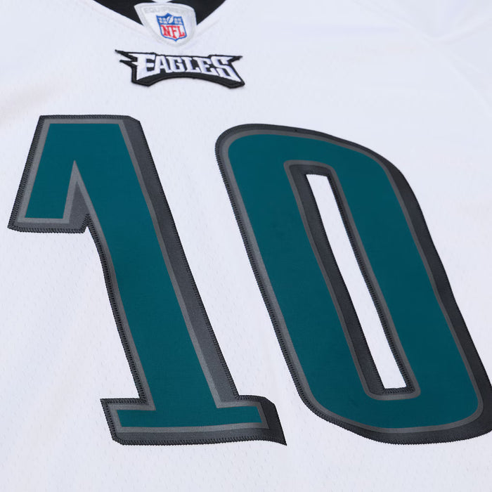 Adult DeSean Jackson Philadelphia Eagles Mitchell & Ness NFL 2009 White Throwback Jersey - Men's