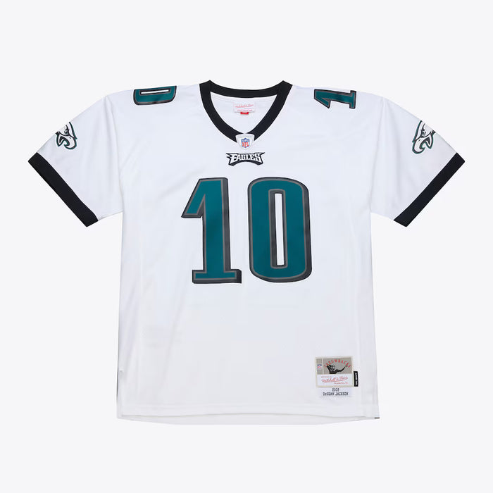 Adult DeSean Jackson Philadelphia Eagles Mitchell & Ness NFL 2009 White Throwback Jersey - Men's