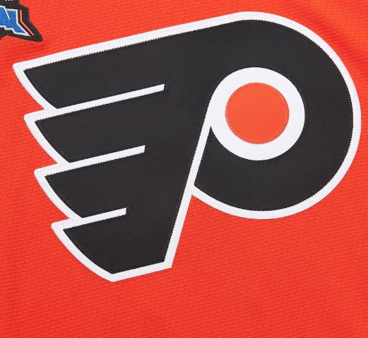 Adult Eric Lindros Philadelphia Flyers Mitchell & Ness 1996 Orange Jersey - Men's