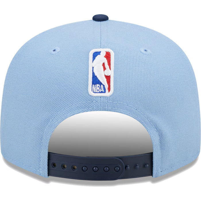 Adult Memphis Grizzlies New Era Blue NBA Statement 9FIFTY Snapback Hat - Men's