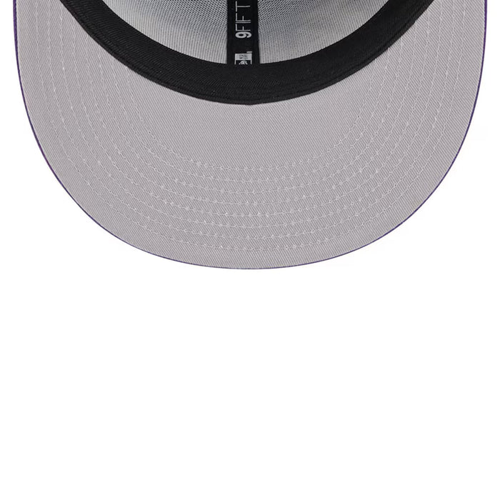 Adult Los Angeles Lakers New Era Purple NBA Statement 9FIFTY Snapback Hat - Men's