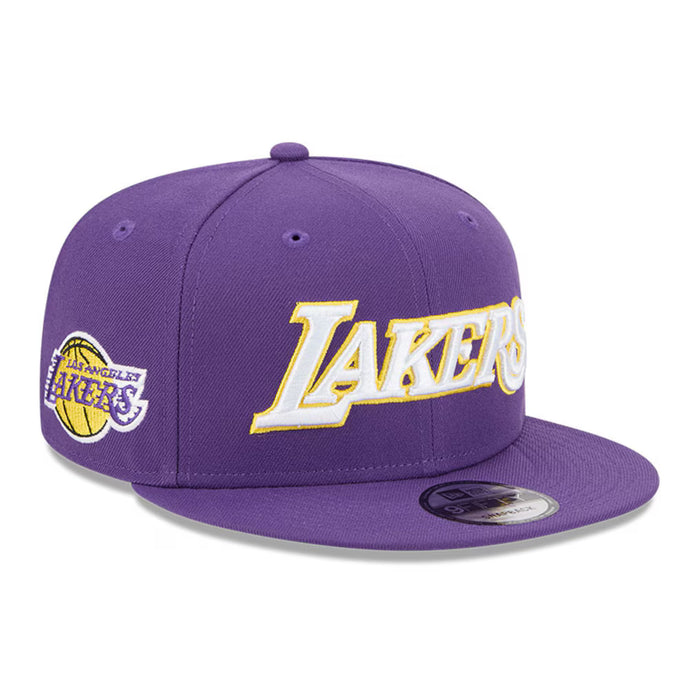Adult Los Angeles Lakers New Era Purple NBA Statement 9FIFTY Snapback Hat - Men's