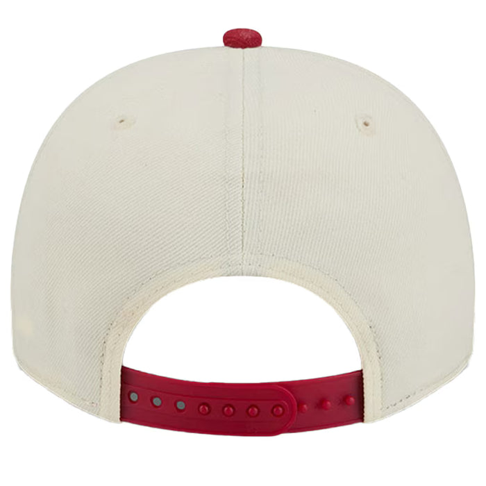 Adult Denver Nuggets New Era Chrome Mascot Illustrated A-Frame 9FIFTY Adjustable Snapback Hat - Men's