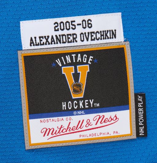 Adult Alex Ovechkin Washington Capitals Mitchell & Ness 2005 White Jersey - Men's