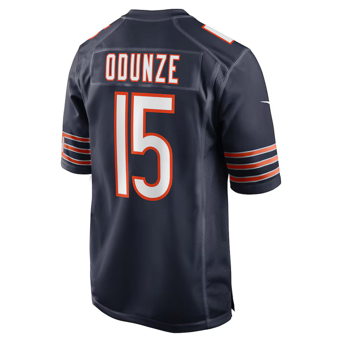 Adult Rome Odunze Chicago Bears NFL Nike Navy Game Jersey - Men's