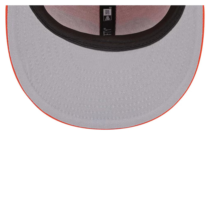 Adult Oklahoma City Thunder New Era Orange NBA Statement 9FIFTY Snapback Hat - Men's