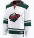 adidas Adult Jersey Adult Minnesota Wild Fanatics White Breakaway Blank Away Jersey