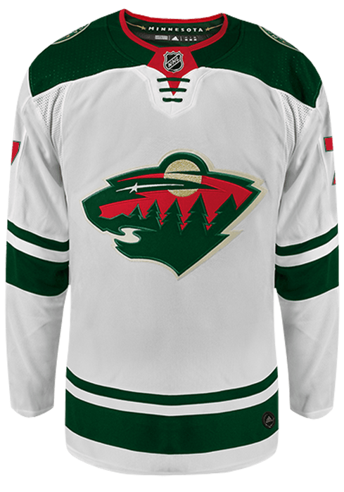 Adult Brock Faber adidas Minnesota Wild adidas White Authentic Player