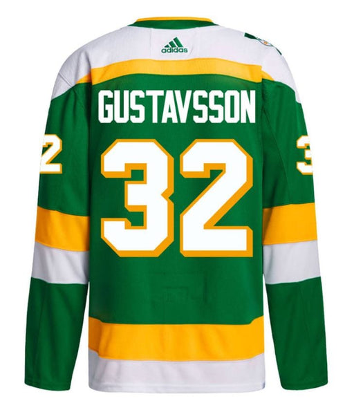 Filip Gustavsson Minnesota Wild adidas 2023 Green 3rd Jersey Alternate Authentic Player Jersey