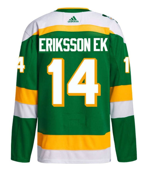 Joel Eriksson Ek Minnesota Wild adidas 2023 Green 3rd Jersey Alternate Authentic Player Jersey