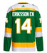 Joel Eriksson Ek Minnesota Wild adidas 2023 Green 3rd Jersey Alternate Authentic Player Jersey