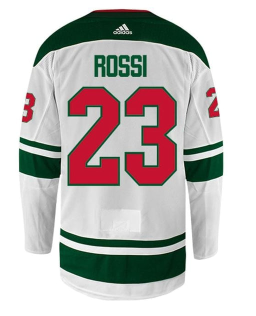 adidas Adult Jersey Marco Rossi adidas Minnesota Wild adidas White Authentic Player Jersey - Men's