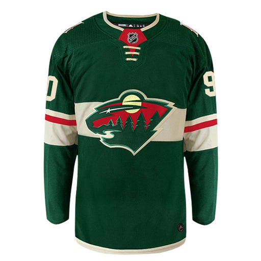 New NHL Adidas Green Men's Jersey Minnesota Wild St. Patrick Day Size  54