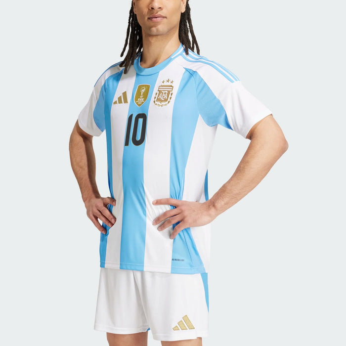 adidas Adult Jersey Men's Lionel Messi Argentina adidas White/Blue 2024 Classic Player Jersey