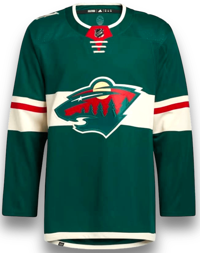 Minnesota wild top blank jersey