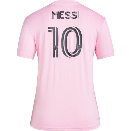 adidas Shirts Women's Lionel Messi Inter Miami CF adidas Tru Pink Performance T-Shirt