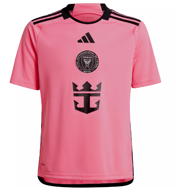 adidas Youth Jersey Youth Inter Miami CF Lionel Messi adidas Pink 2024 2getherness Replica Jersey