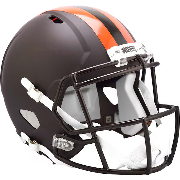 Riddell, Inc. Novelty NFL Cleveland Browns Riddell 2025 On-Field Alternate Riddell Speed Replica Helmet - Unisex