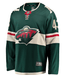 Fanatics Adult Jersey Pre-Order Adult Quinn Hughes Minnesota Wild Fanatics Green Breakaway Player Jersey - Men's