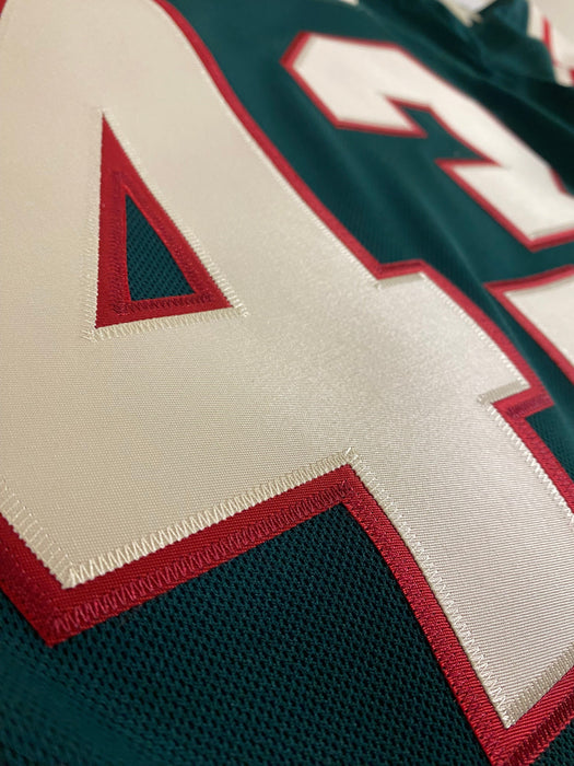 Fanatics Adult Jersey Pre-Order Adult Quinn Hughes Minnesota Wild Fanatics Green Premium Official NHL Home Authentic Player Jersey - Men's