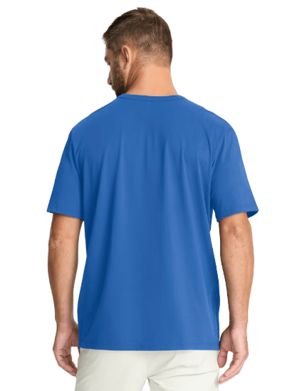 Adult Detroit Lions Fanatics Blue Chop Block Legacy T-Shirt - Men's