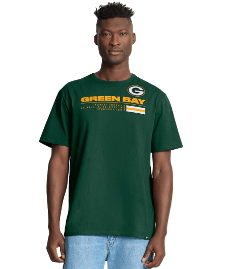 Adult Green Bay Packers Fanatics Green Chop Block Legacy T-Shirt - Men's