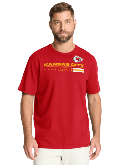 Adult Kansas City Chiefs Fanatics Red Chop Block Legacy T-Shirt - Men's