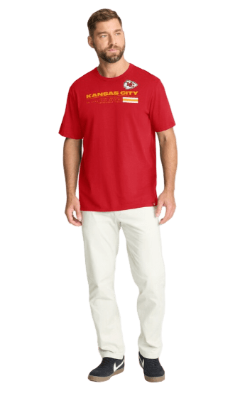 Adult Kansas City Chiefs Fanatics Red Chop Block Legacy T-Shirt - Men's