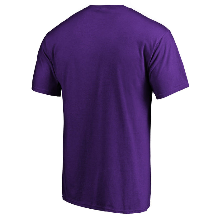 Fanatics Shirts Adult Minnesota Vikings Fanatics Branded Purple Lock Up T-Shirt - Men's