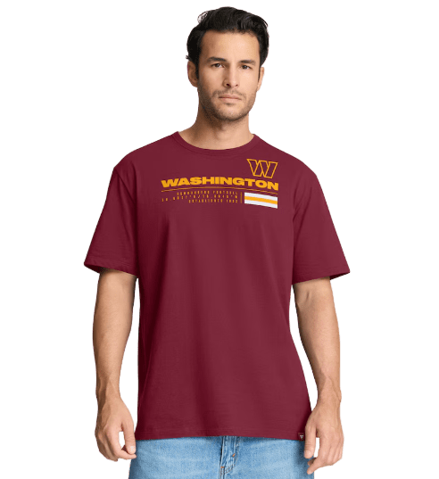 Adult Washington Commanders Fanatics Burgundy Chop Block Legacy T-Shirt - Men's