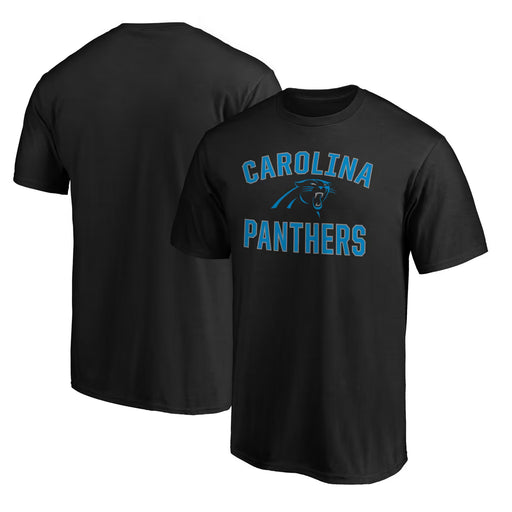 Fanatics Shirts Carolina Panthers Fanatics Branded Black Team Victory Arch T-Shirt
