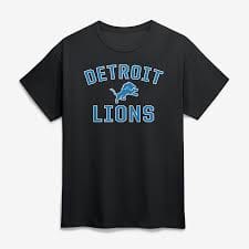 Fanatics Shirts Detroit Lions Fanatics Branded Black Team Victory Arch T-Shirt