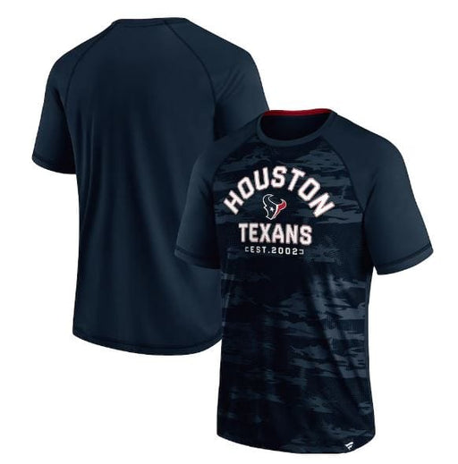 Fanatics Shirts Houston Texans Fanatics Branded Navy Defender T-Shirt - Men's