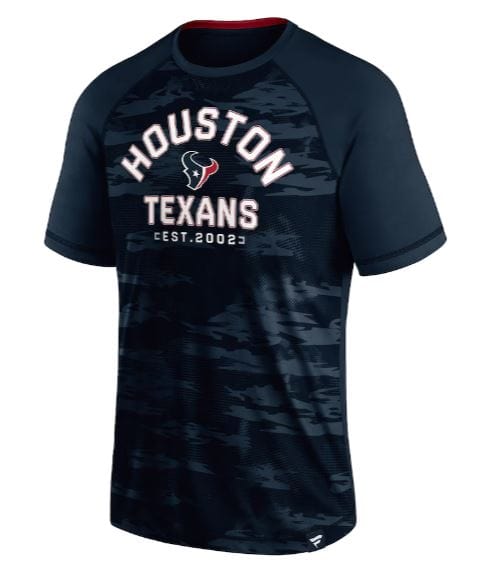 Fanatics Shirts Houston Texans Fanatics Branded Navy Defender T-Shirt - Men's