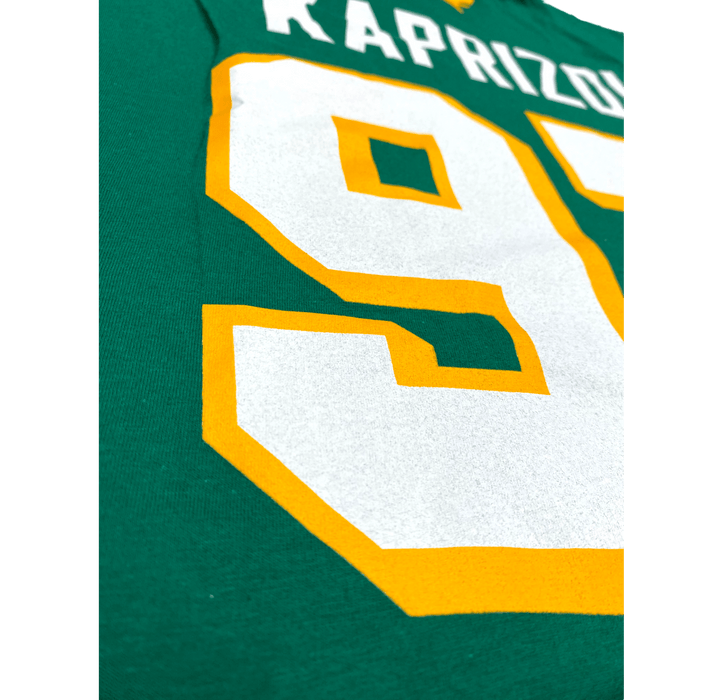 Fanatics Shirts Kirill Kaprizov Minnesota Wild Fanatics Authentic Stack Alternate Green Player T Shirt - Men's