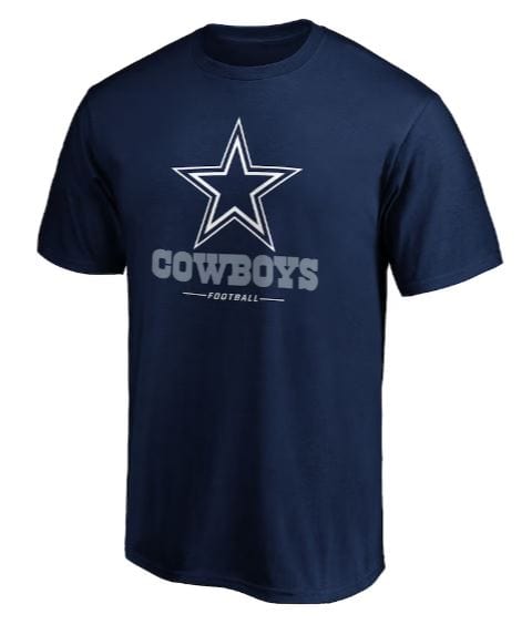 Men's Dallas Cowboys Fanatics Branded Navy Team Lockup T-Shirt