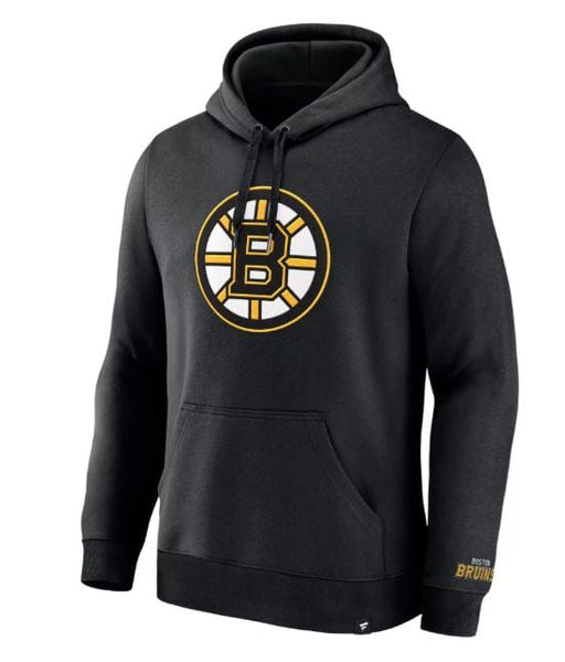 Fanatics Sweatshirts Adult Boston Bruins Fanatics Black Pullover Hooded Sweatshirt - Men's