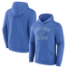 Fanatics Sweatshirts Adult Detroit Lions Fanatics Branded Blue Team Logo Hooded Sweatshirt - Men's